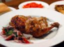 Pollo alla diavola all'agra.