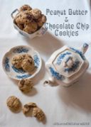 Cookies al burro d'arachidi e gocce di cioccolato