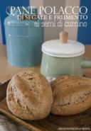 Pane polacco di segale e frumento ai semi di cumino