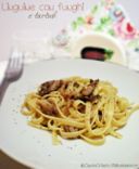 Linguine con funghi e tartufo