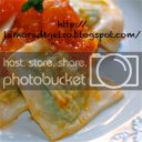 I ravioli di broccolo, limone e maggiorana