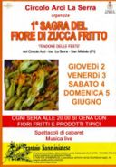 La Serra (PI)- Sagra del fiore di zucca: Penne ai fiori di zucca
