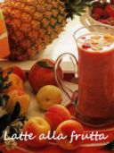 Frullato di frutta, latte e miele