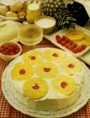 Torta gelata all'ananas