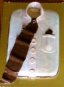 Torta camicia e cravatta del papà