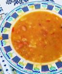 Zuppa di fagioli alla toscana con farfalline