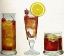 Cocktails: NEGRONI, SUNRISE, SAMOVAR
