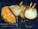 Cocktail di creme: melone e menta