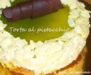 Torta al pistacchio e cioccolato