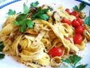 Fettuccine con bottarga di muggine della Sardegna