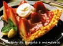 Crostata di fragole e mandorle