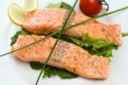 Salmone in crosta di sale