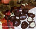 Castagne ricoperte di cioccolato