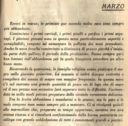 MARZO Almanacco della Cucina "L'AMICO DELLA MASSAIA" anno 1935