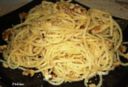 Maccheroni lunghi (spaghetti) al pangrattato da Quaresima dell’ Artusi