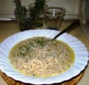 Zuppa di farro e orzo