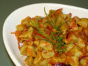 Gnocchi di zucchine “bis” con farina di Enkir