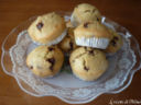 Muffin alla banana e cioccolato al latte