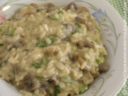 Risotto con funghi e zucchine mantecato allo stracchino (...and the winners are....)