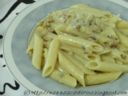 Penne gorgonzola, noci e mele