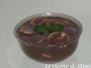 Coppette di cioccolata e banana