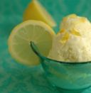 Gelato al limone con e senza gelatiera