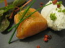 Controcorrente, Salmone Confit con Crema al Lime