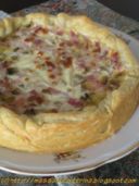 Quiche di funghi e pancetta