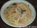 Linguine ai gamberi e funghi misti