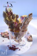 praline alle bacche rosa e ai petali di rosa