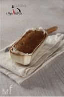 cake di zucca, olive e aceto balsamico