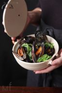 cozze allo zenzero e sedano