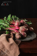 alimenti ritratti. le rape rosse