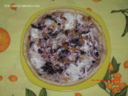 Torta salata di radicchio e noci