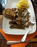 Bistecche di vitello ai funghi