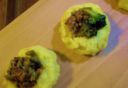 RICETTE BIMBY - SFORMATINI DI POLENTA CON BROCCOLI E SALSICCIA