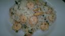 risotto con gamberetti e limone a modo mio