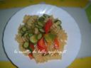 pasta fredda estiva con pomodorini e zucchine