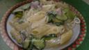 pasta con philadelphia pancetta e zucchine