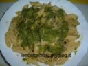 mezze penne rigate con pesto alla genovese
