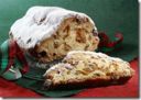 Stollen tipico dolce Natalizio Tedesco