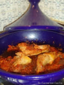 Faraona alla cacciatora in tajine