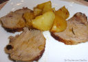 Arrosto di vitello al limone con patate