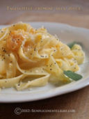 Tagliatelle cremose alla zucca