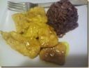 Petto di pollo al curry