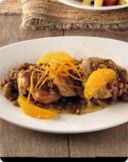 Scaloppine di maiale all’arancia.