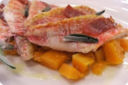 Speciale Halloween: triglie all'anconitana con dadolata di zucca.