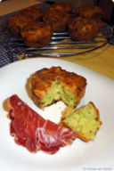 Oggi non pane ma muffins alle zucchine e formaggio