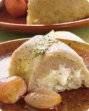 Polenta di grano saraceno con gorgonzola.