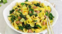 Orecchiette con cime di rapa patate e salsicce